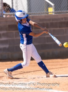 Alyssa Montes connects for South San.