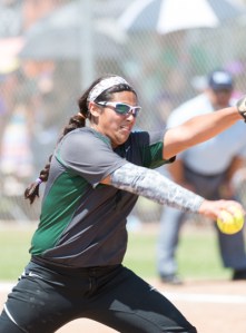 Dragons junior pitcher Caitilin Terrazas limited San Benito to one run over the last four innings.