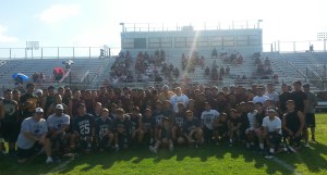 Participants in the JDLA Sports 7-on-7 league from five area schools.