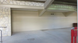 An interior view of Alamo Stadium from the third level